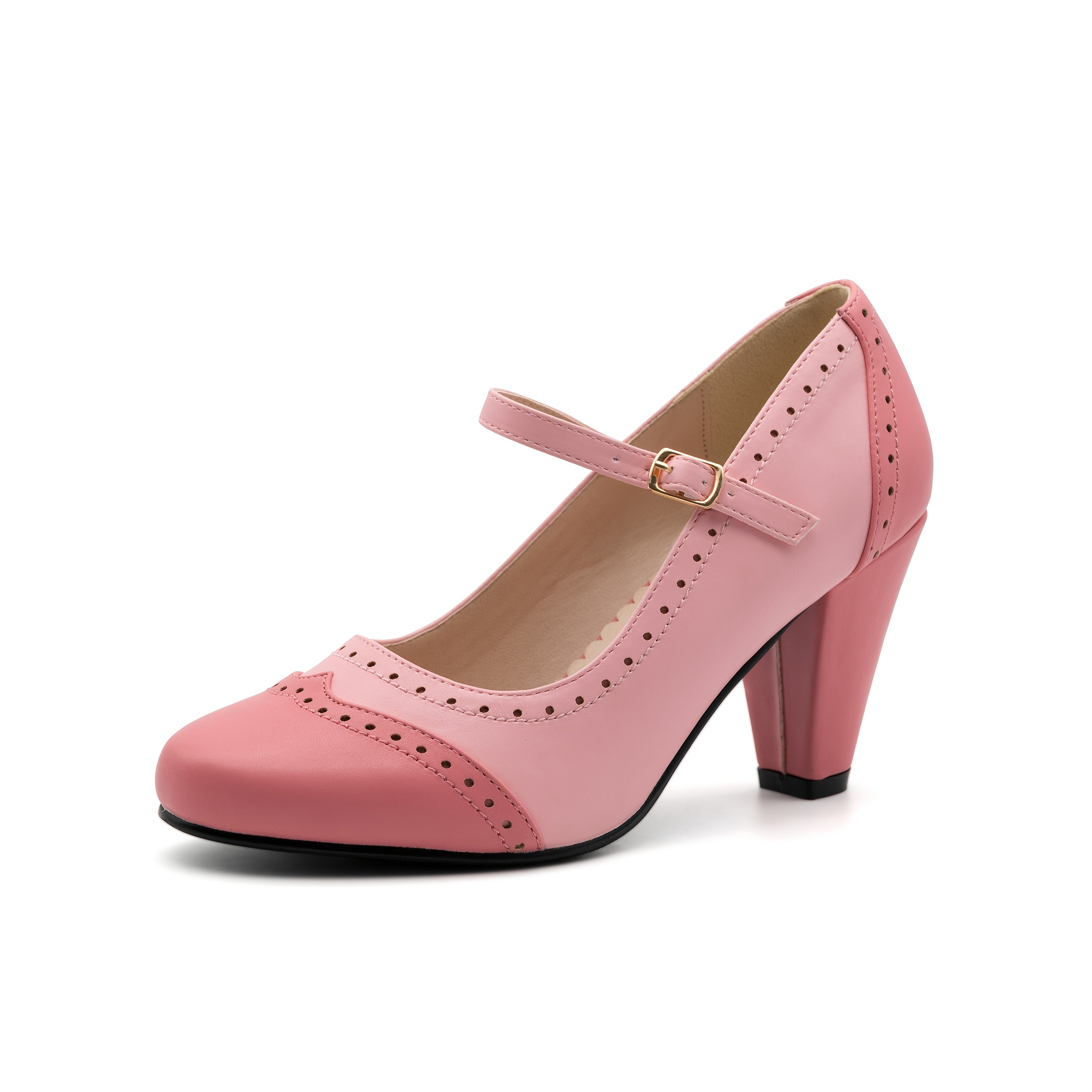 Amy™ | Elegantní dvoubarevné lodičky s pohodlným podpatkem