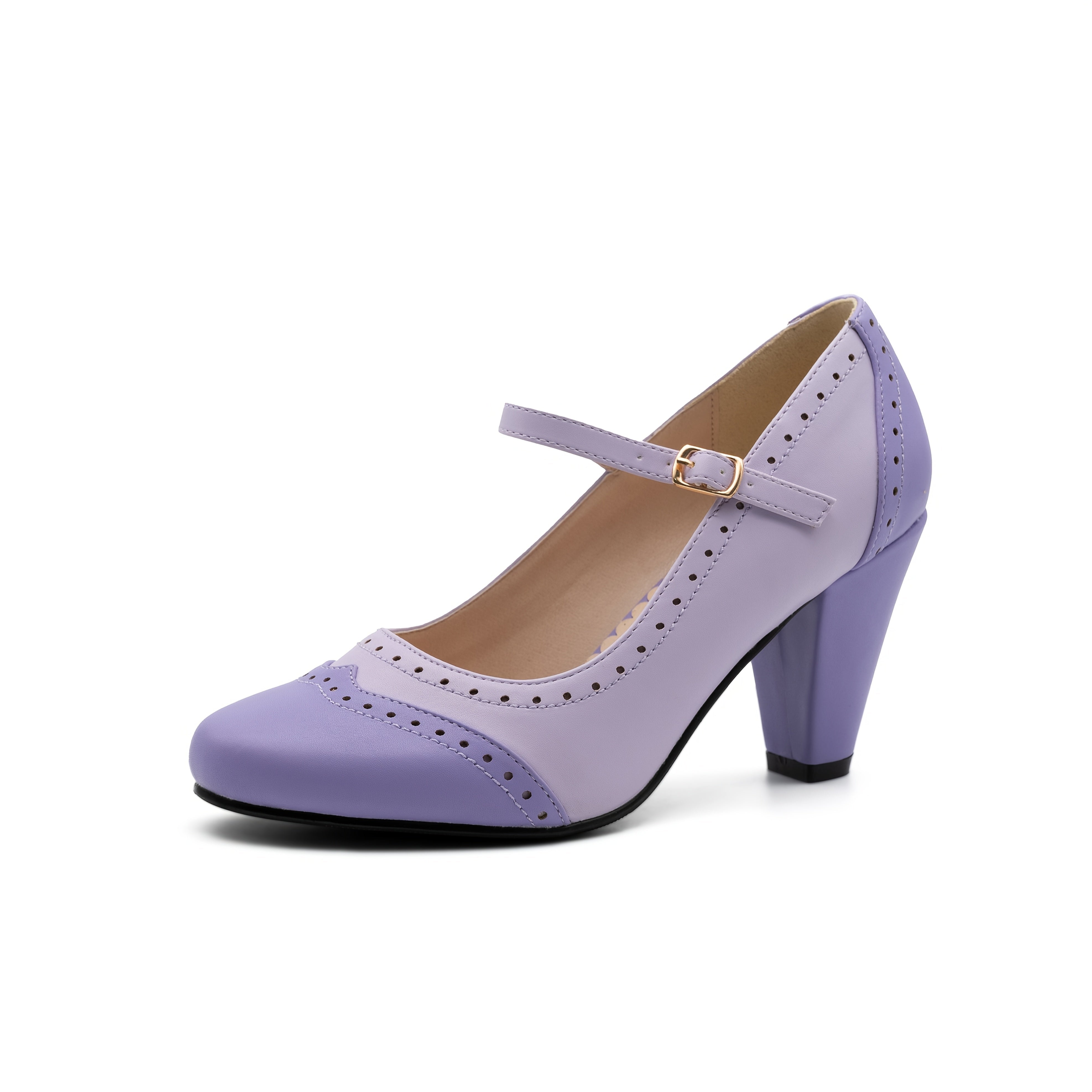 Amy™ | Elegantní dvoubarevné lodičky s pohodlným podpatkem