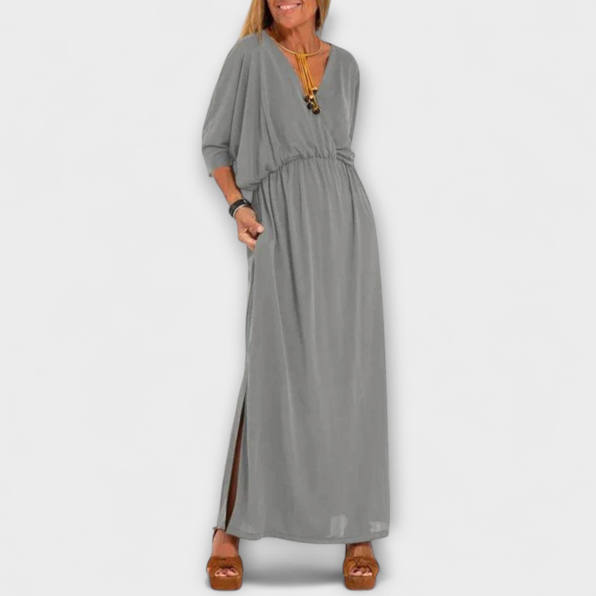 Lani - Vintage Maxi Šaty
