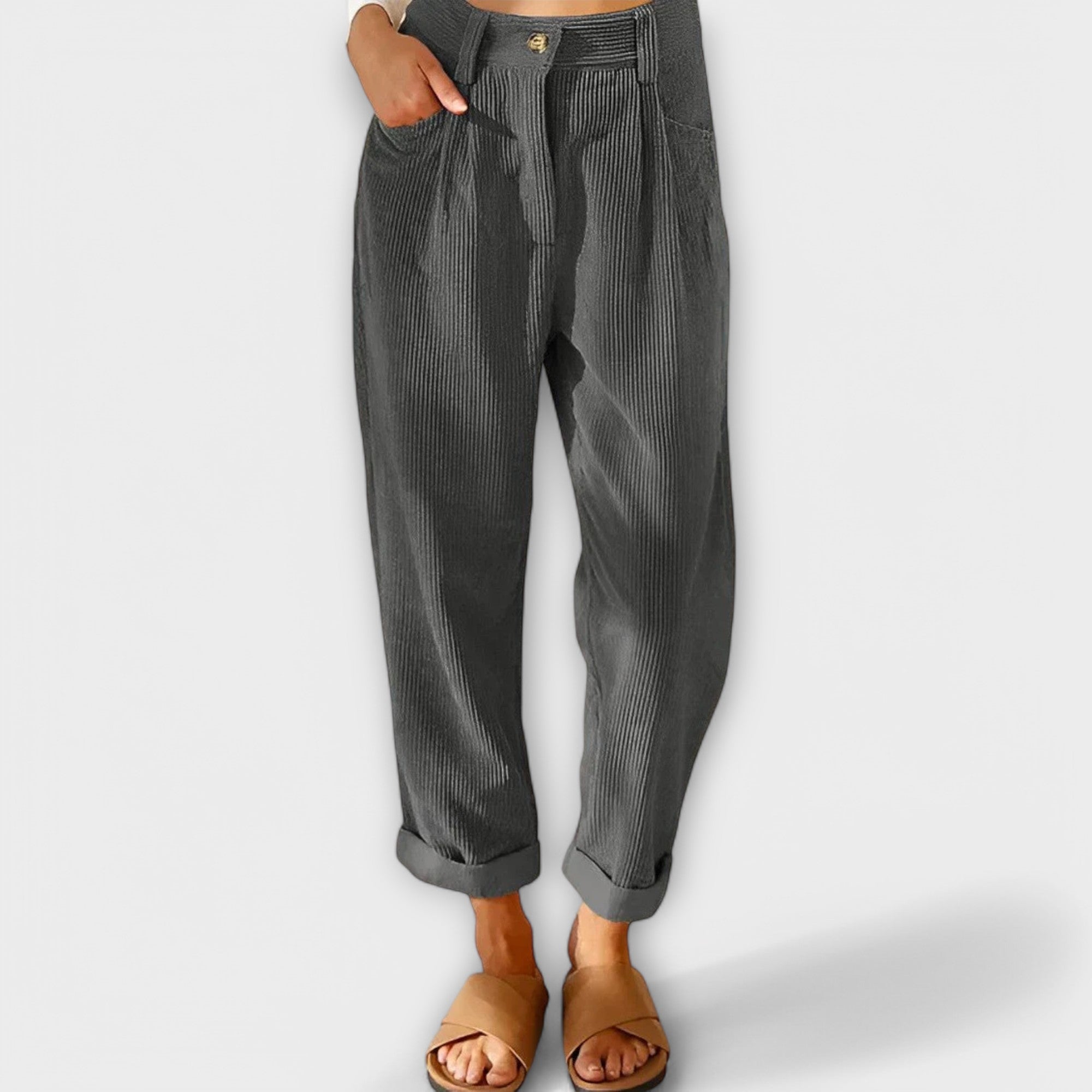 Jana - Moderní kordové kalhoty