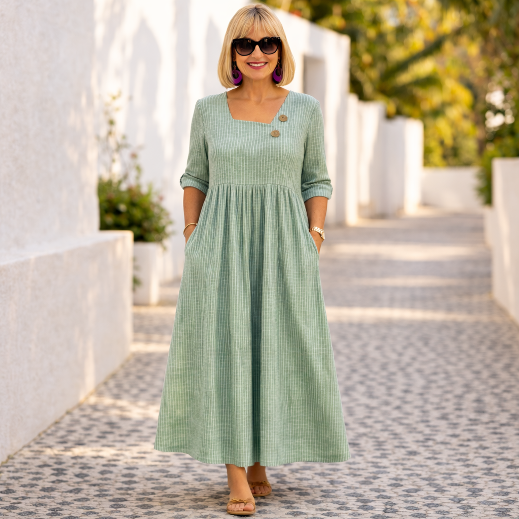 Kleomara | Elegantní midi šaty