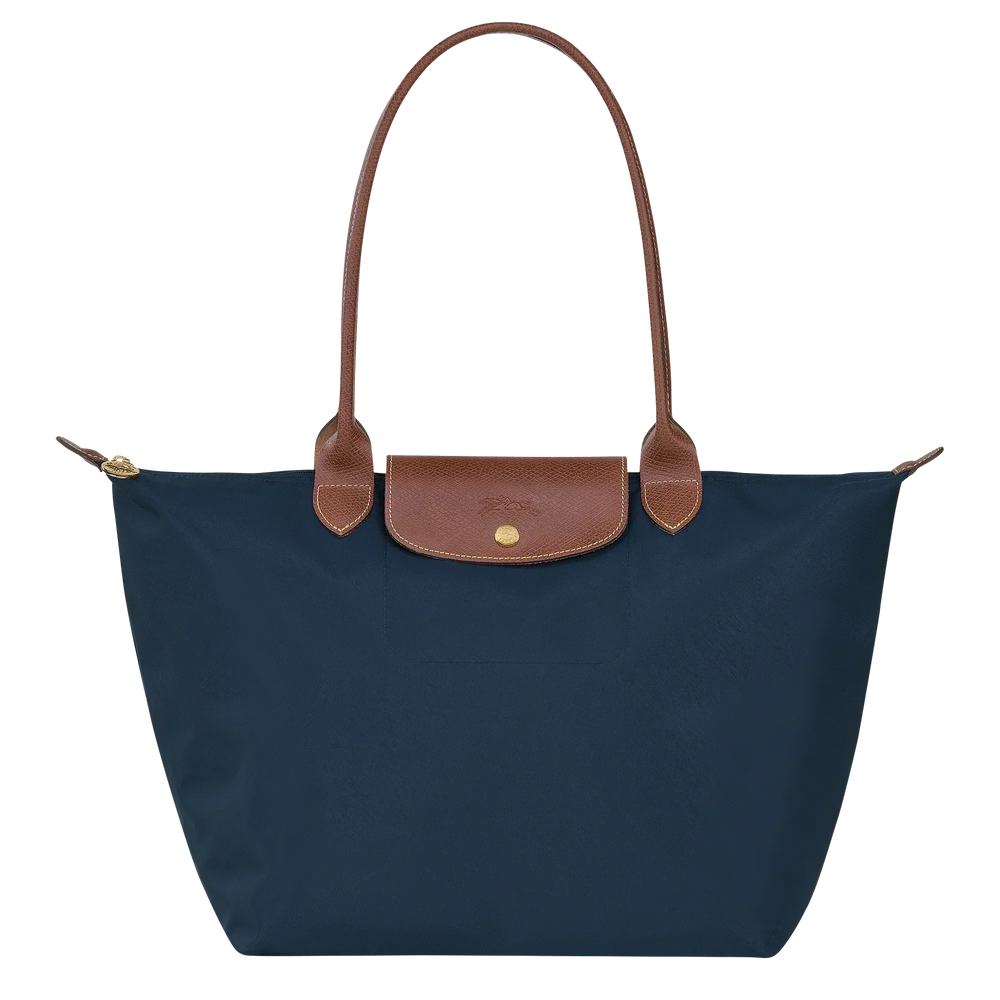 Longchamp – Velká taška Le Pliage, námořnická modrá