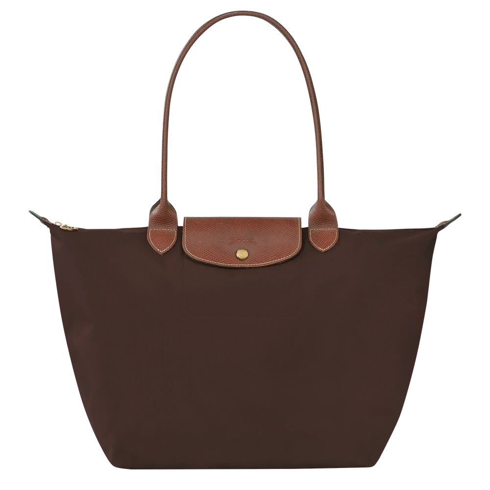 Longchamp – Velká taška Le Pliage, ebenová