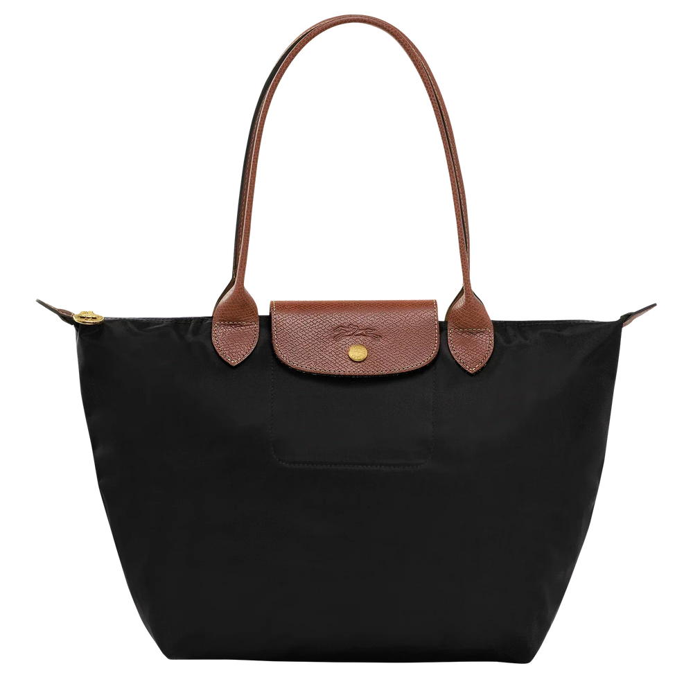 Longchamp – Střední taška Le Pliage, černá