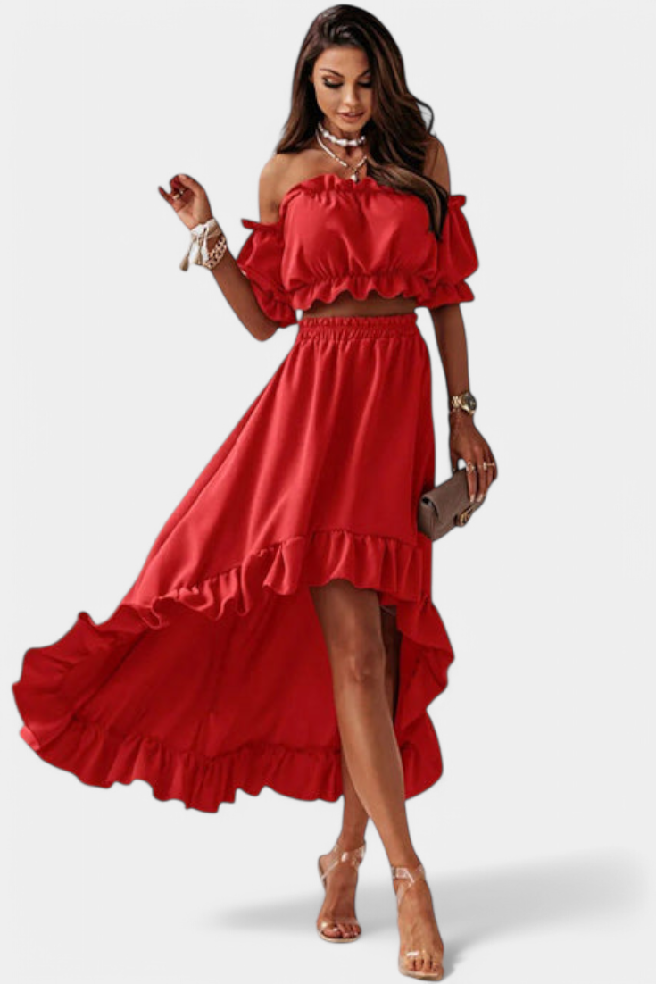 Katja Sada Dvou Kousků Off-Shoulder