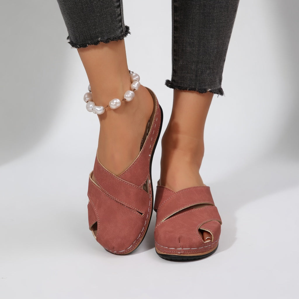 Clémentille™ — Mula s nízkým stabilním podpatkem, elegantní a pohodlná