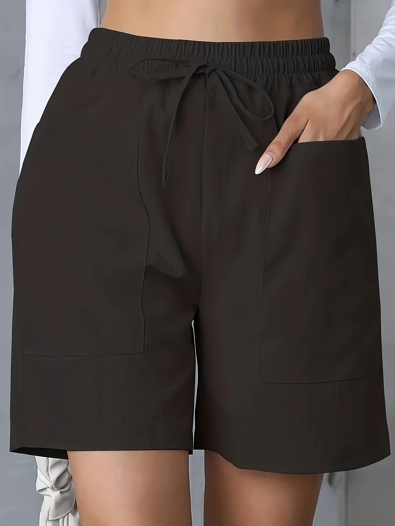 LIANNE™ - Prodyšné bavlněné volné šortky