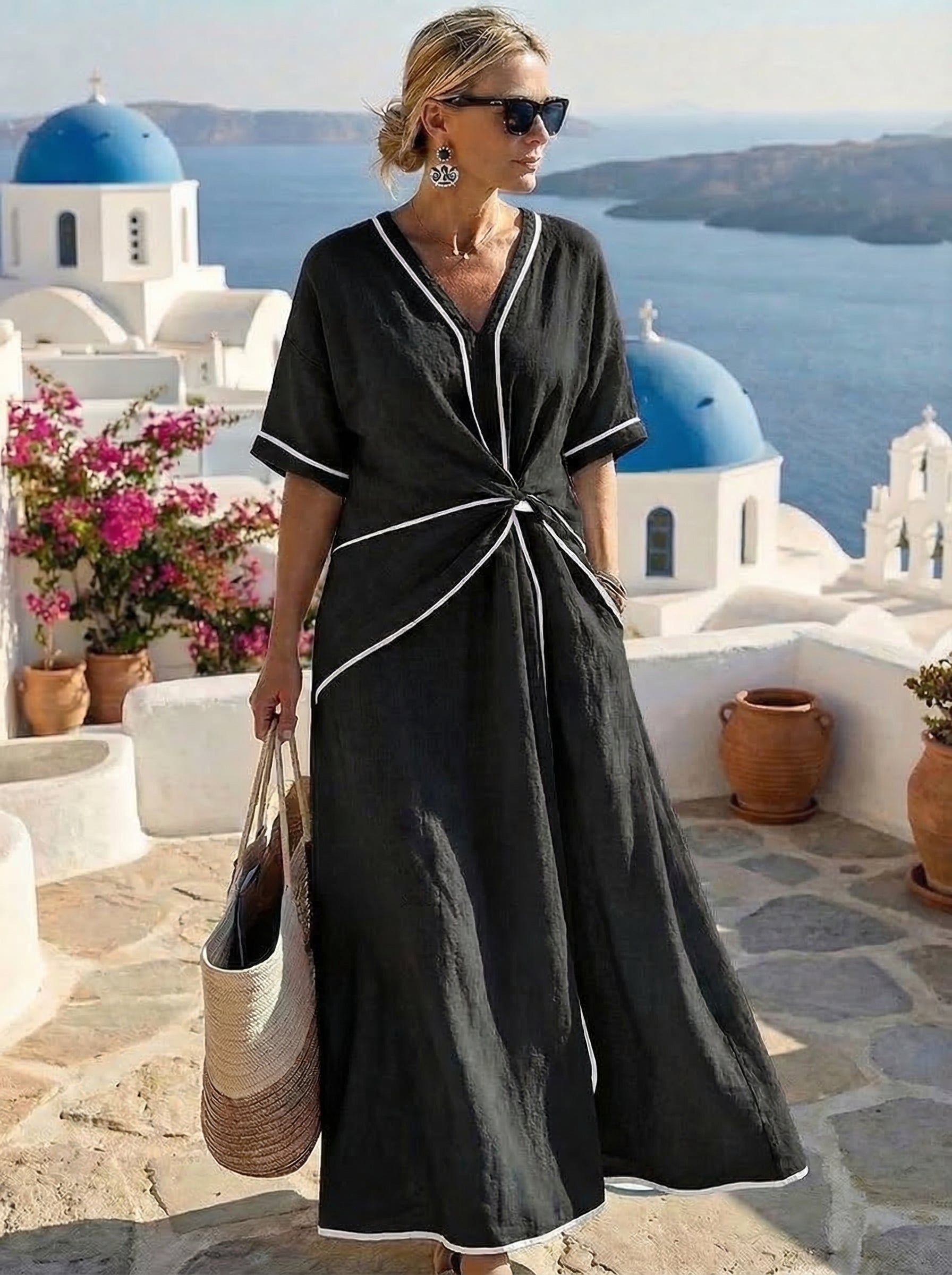 Santorini™ Letní šaty pro Evu