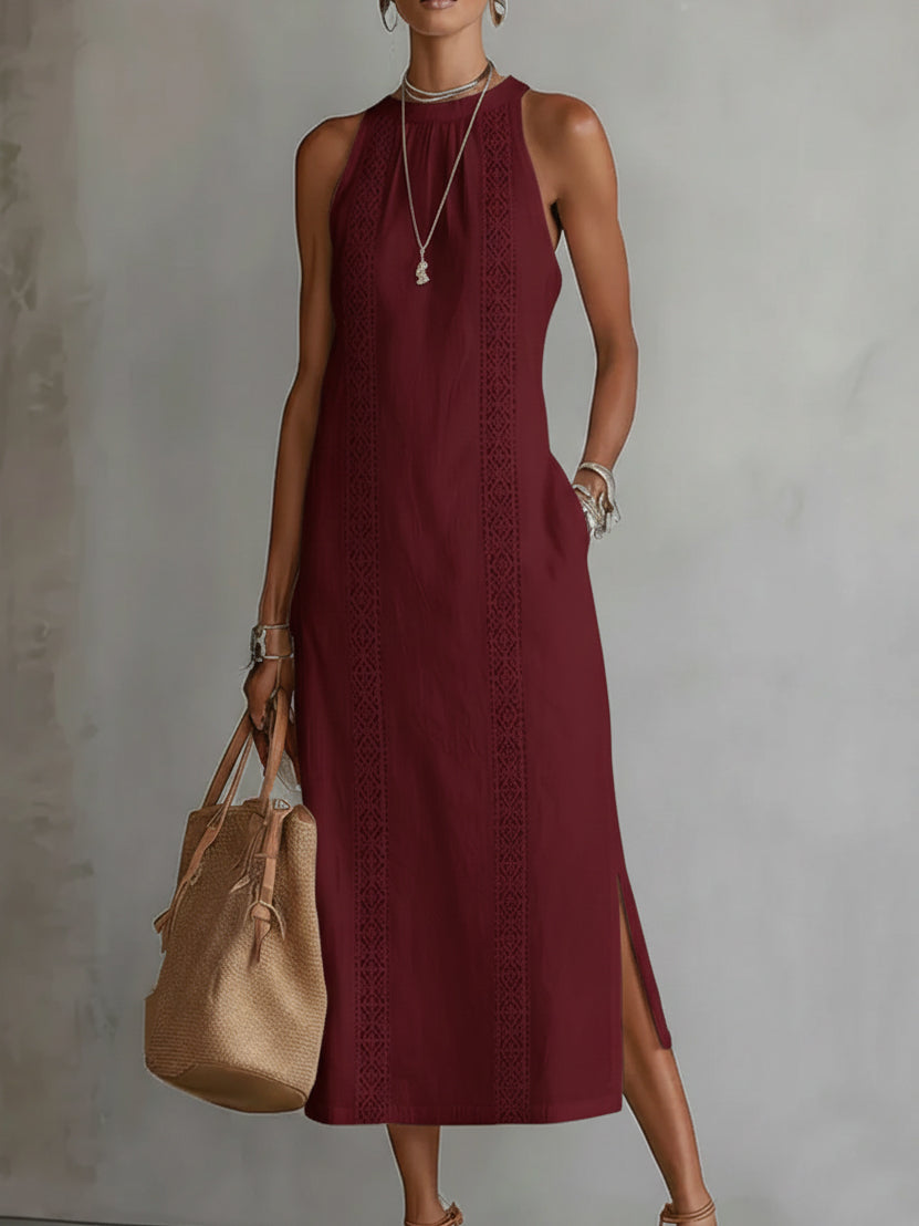 Eliška – Lehké elegantní šaty s minimalistickým střihem