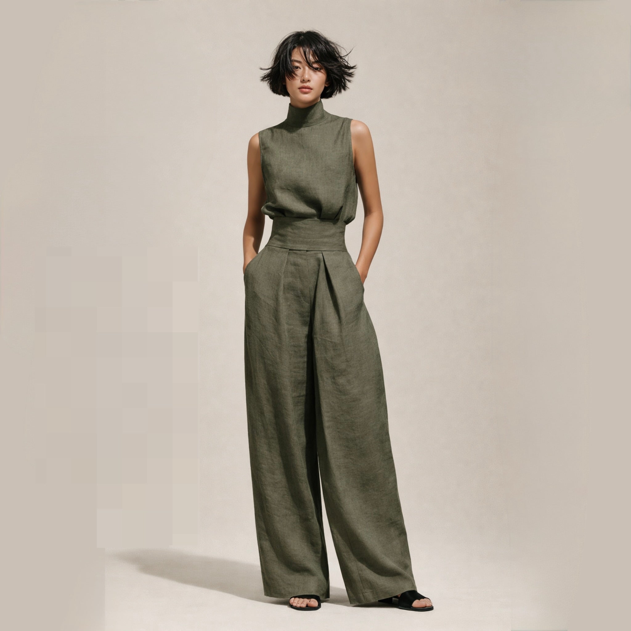Elisa™ | Elegantní overal s vysokým pasem